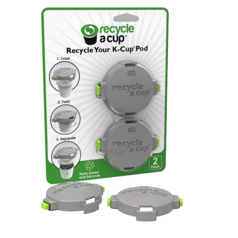 The Medelco Recycle A Cup Single Serve Coffee or Tea Pod Recycling Tool 2 Pack